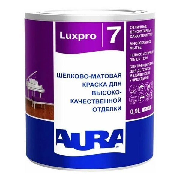 в/д моющаяся TR шелк-мат 0,9л АУРА Luxpro 7 10402 - фото 625