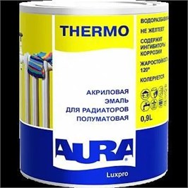 Эмаль для радиаторов 0,4л полуглянец (акрил.) Luxpro Thermo 10142