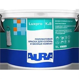 в/д для ванных комнат и кухонь с воском 9л /10,9кг АУРА Luxpro КВ 10398