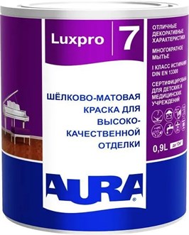 в/д моющаяся TR шелк-мат 2,5л /3кг АУРА Luxpro 7 10406