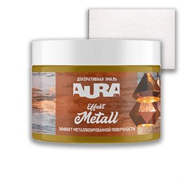 Декоративная эмаль перламутр 0,25кг акрил. AURA Effekt Metall 10497