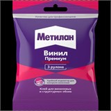 Клей обойн. д/виниловых Метилан (индикатор) 100 гр (3 рул) 10656 - фото 1121